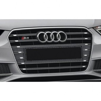 Khlergrill Audi S5, platinumgrau, incl. S5-Logo Audi A4 (B8/B81)