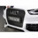 license plate support Audi A4, black shiny Audi A4 (B8/B81)