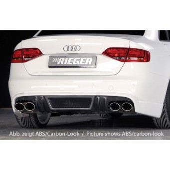Rieger rear skirt extension Audi A4 S4 (B8/B81)
