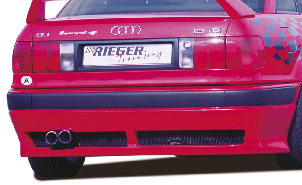 Rieger rear skirt extension   Audi 80 Type B4