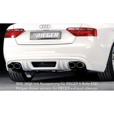 Rieger rear skirt extension Audi A5 (B8/B81) - Moratuning
