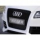 license plate support, black shiny Audi A5 (B8/B81)