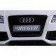 license plate support, black shiny Audi A5 (B8/B81)