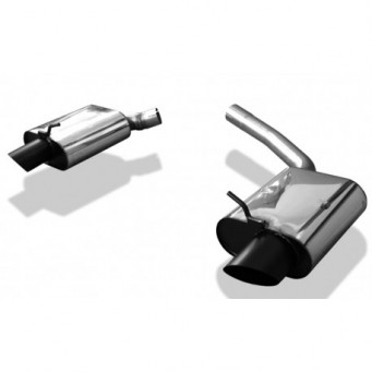 Rieger exhaust silencer, left, right, mit Y-Adapte Audi A5 (B8/B81)