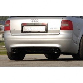 Rieger exhaust silencer, right, left, shifted side Audi A6 (4B)