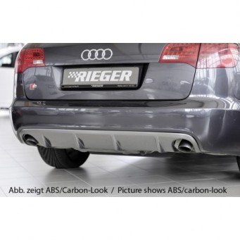 Rieger rear skirt insert Audi A6 (4F)