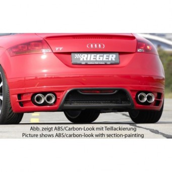 Rieger rear skirt extension   Audi TT (8J)
