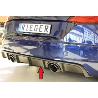 Rieger rear skirt insert Audi TT (8J-FV/8S)