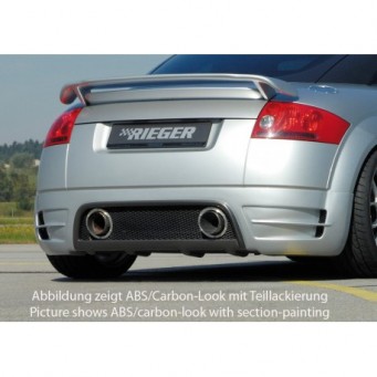Rieger rear skirt extension   Audi TT (8N)