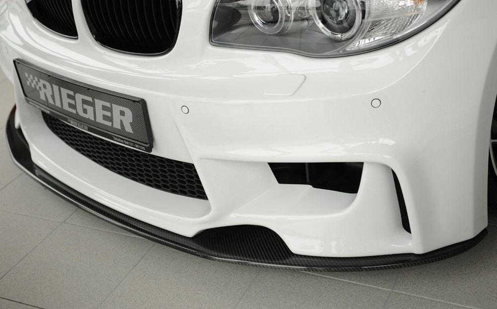 carbon splitter for BMW 1-series, E81-E88 BMW 1-series E81 (187/1K2/1K4)