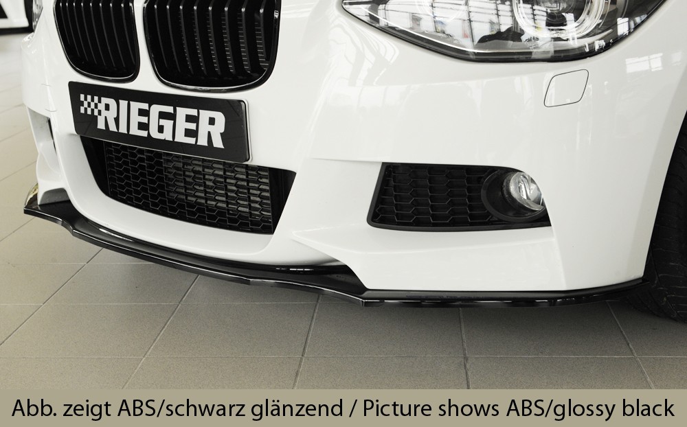 Rieger front splitter BMW 1-series F21  (1K2)