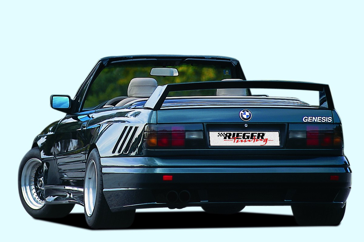 Rieger splitter for rear skirt BMW 3-series E30