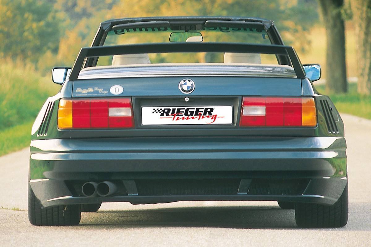 Rieger splitter for rear skirt BMW 3-series E30