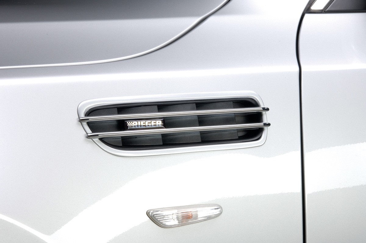 BMW air intake grid black M5-/Rieger-Logo BMW 3-series E36