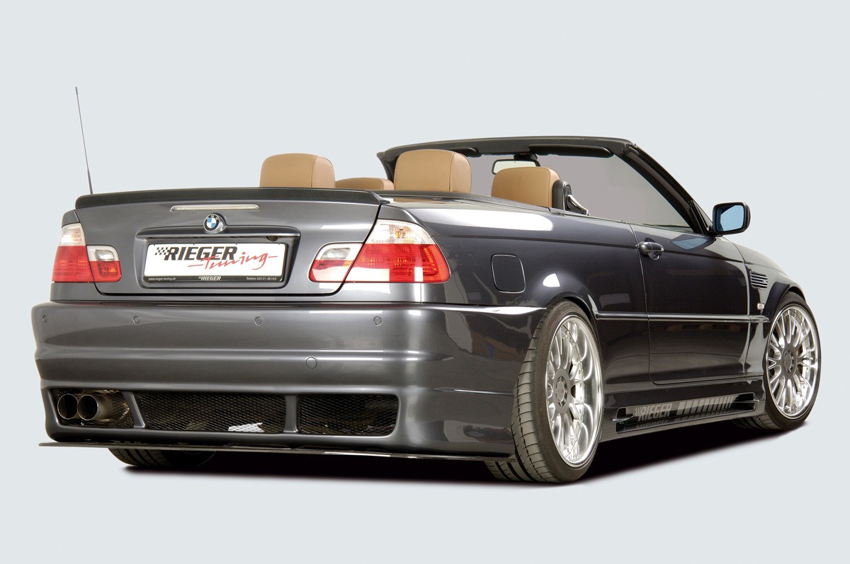 Rieger splitter (without operating license) BMW 3-series E46