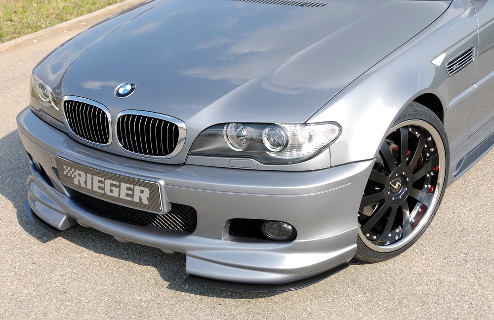 Rieger splitter CS-Look  BMW 3-series E46