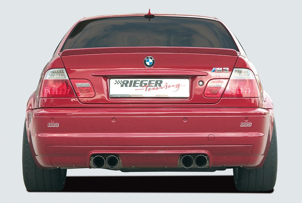 Rieger rear skirt extension CS-Look  BMW 3-series E46 M3