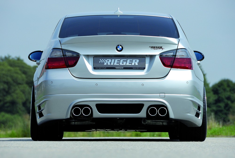Rieger rear skirt extension 335i-look BMW 3-series E91