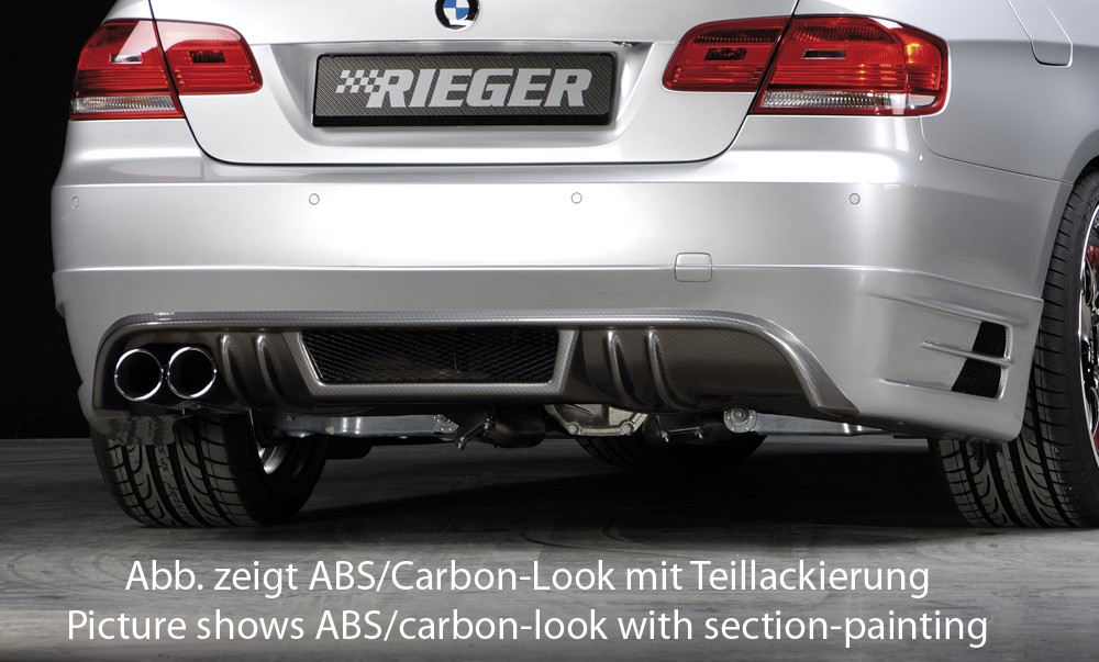 Rieger rear skirt extension   BMW 3-series E92