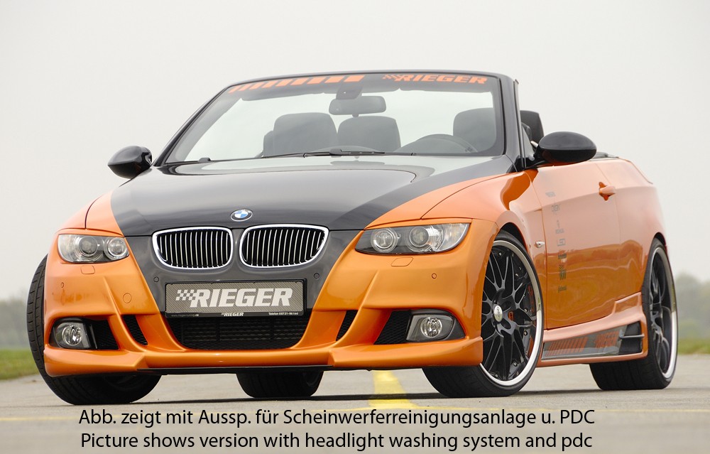 Rieger front bumper   BMW 3-series E93