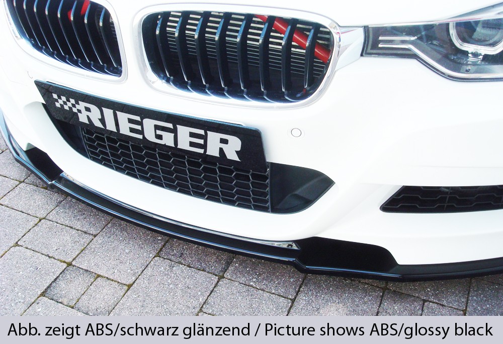 Rieger splitter BMW 3-series F30  (3L)