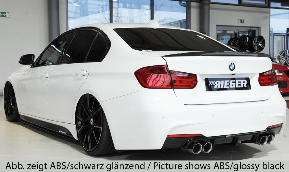 Rieger rear skirt insert BMW 3-series F31  (3K/3K-N1)
