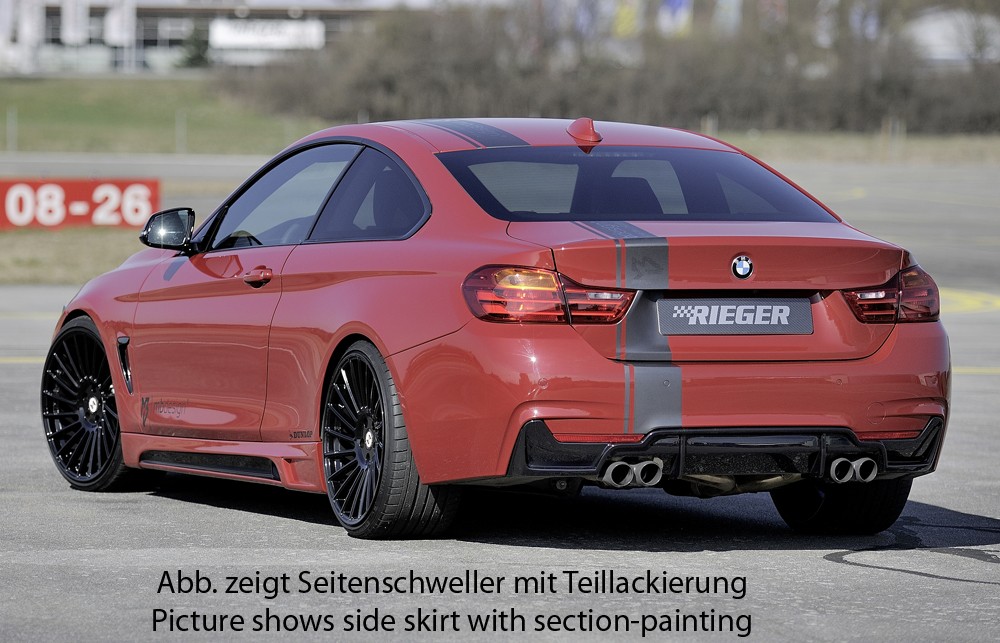 Rieger side skirt BMW 4-series F33  (3C)