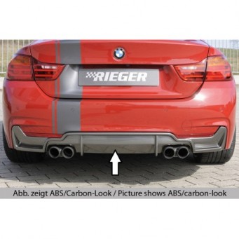 Rieger rear skirt insert BMW 4-series F36  (3C)