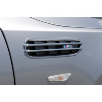 BMW air intake grid black M5-/Rieger-Logo BMW 5-series E34