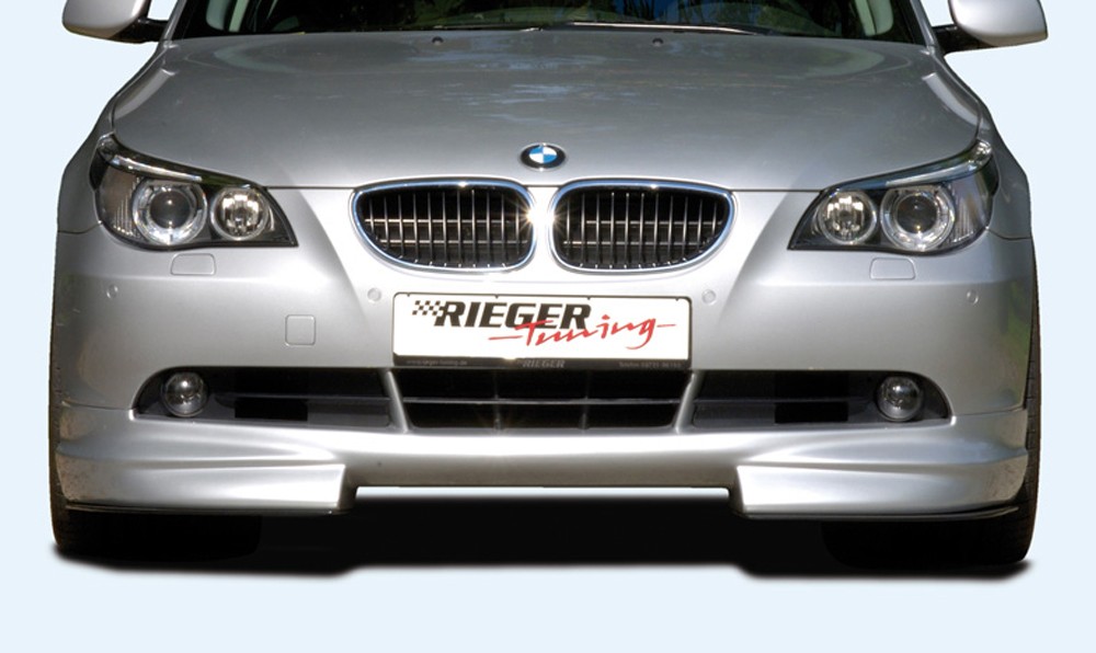 Rieger front spoiler lip BMW 5-series E60