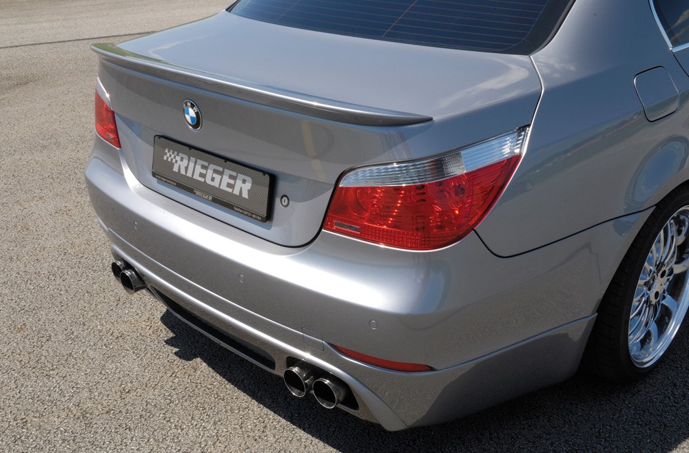 Rieger rear flap spoiler BMW 5-series E60 - Moratuning