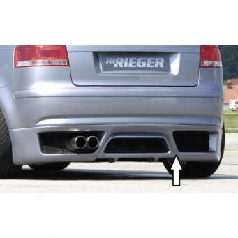 Rieger rear skirt extension   Audi A3 (8P)