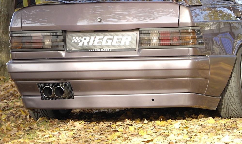Rieger rear skirt extension   Mercedes 190 (W201)