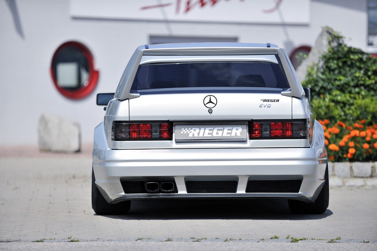 Rieger rear skirt Mercedes 190 (W201)
