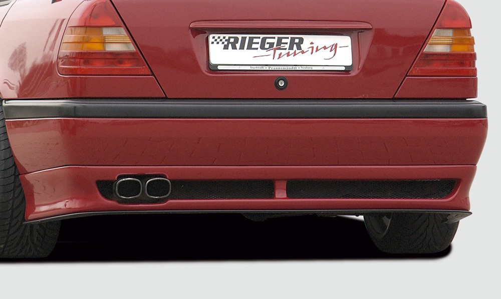 Rieger rear skirt extension Mercedes C-Class (W202)