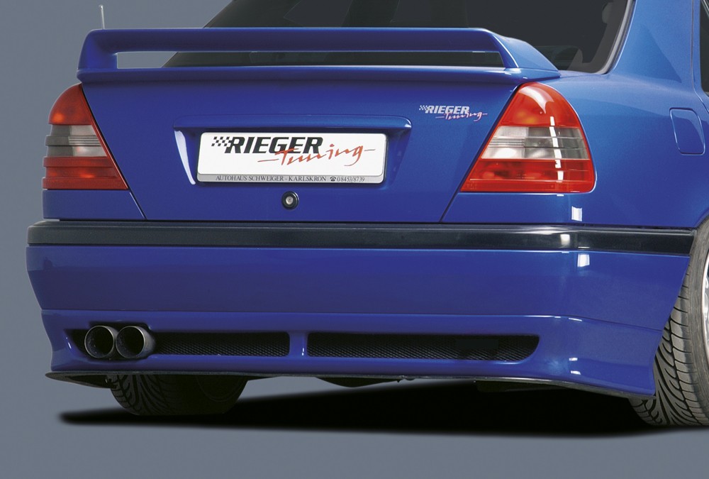 Rieger rear skirt extension Mercedes C-Class (W202)