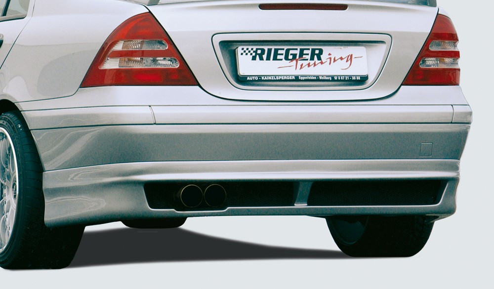 Rieger rear skirt extension   Mercedes C-Class (W203)