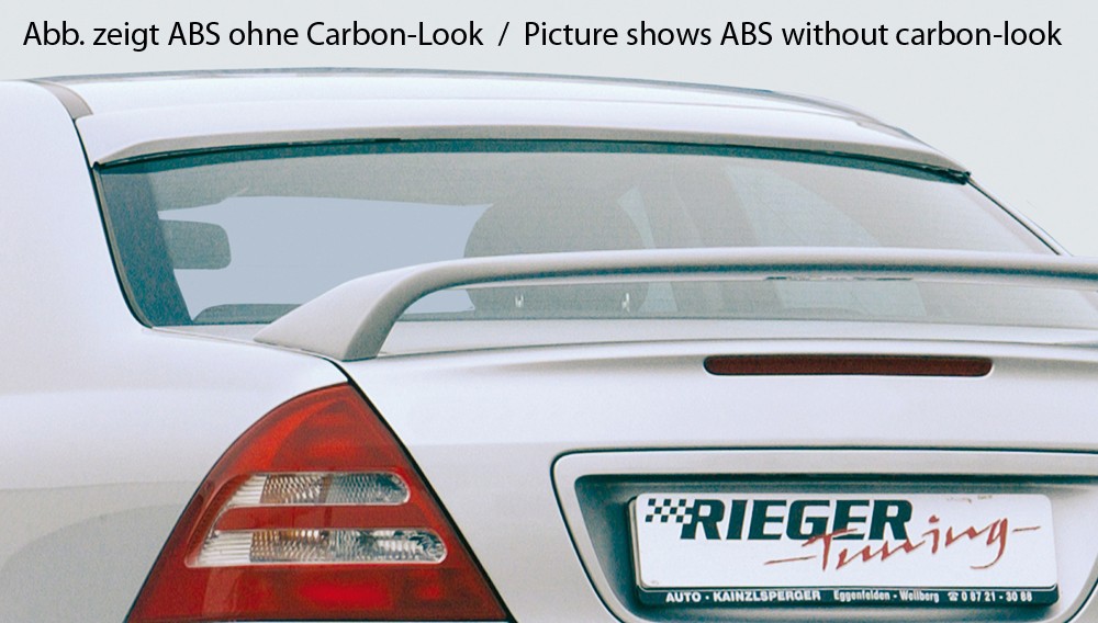 Rieger rear window cover   Mercedes C-Class (W203)
