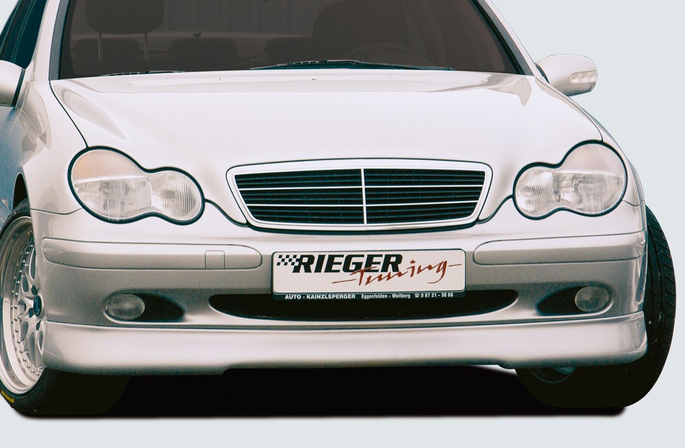 Rieger front spoiler lip for Classic/Elegance Mercedes C-Class (W203)