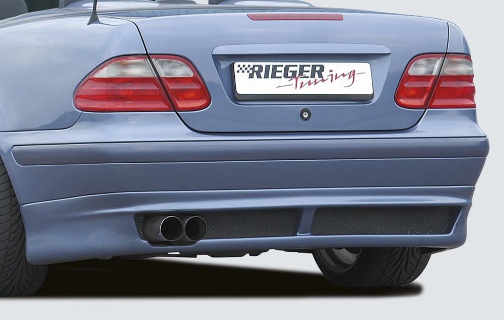 Rieger rear skirt extension Mercedes CLK (W208)