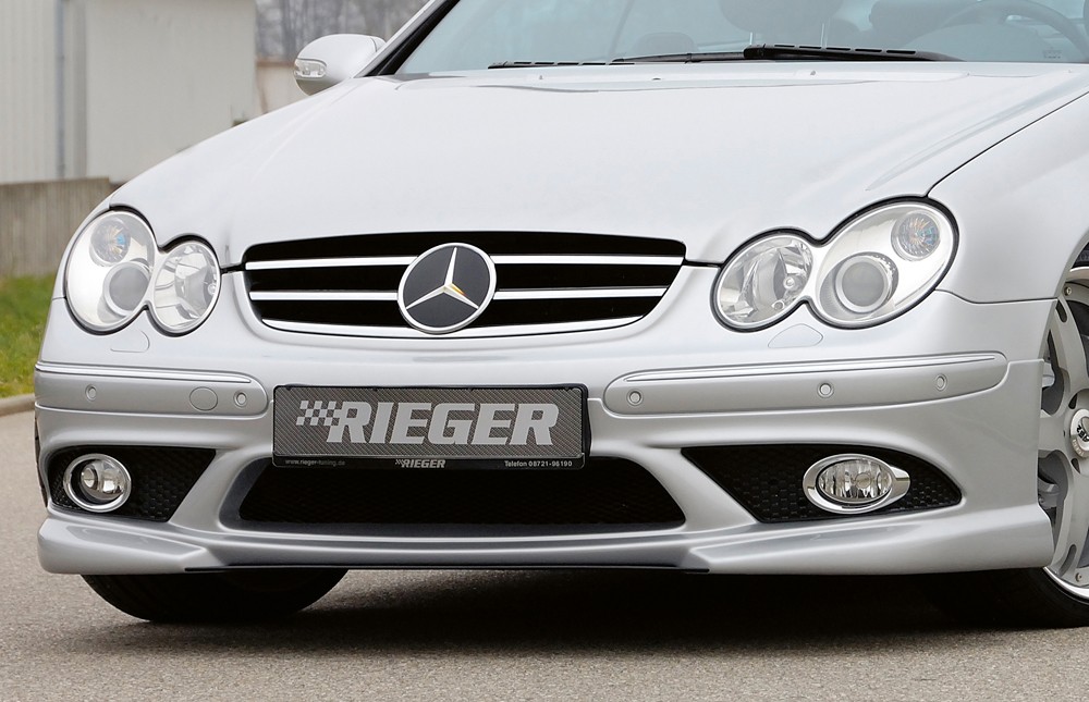 Rieger front spoiler extension Mercedes CLK (W209)