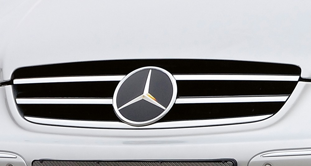 grille black/chrome, Mercedes CLK (W209) Mercedes CLK (W209)