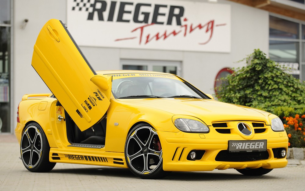 Rieger front bumper Mercedes SLK (R170)
