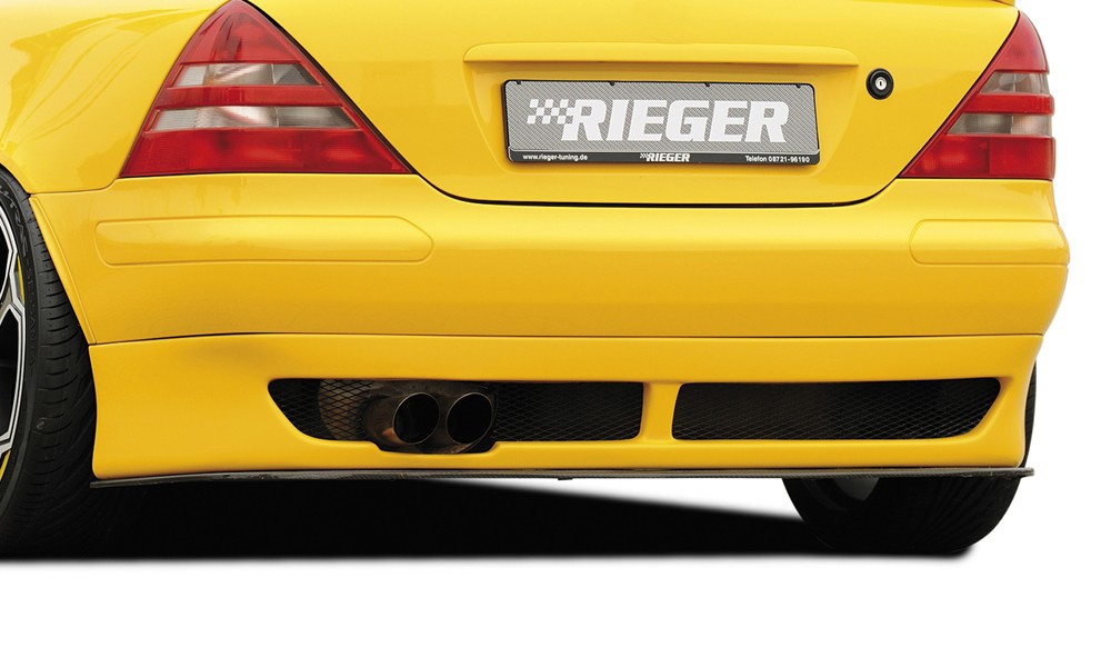 Rieger splitter for rear skirt Mercedes SLK (R170)