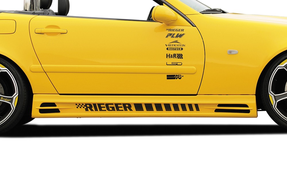 Rieger side skirt Mercedes SLK (R170)