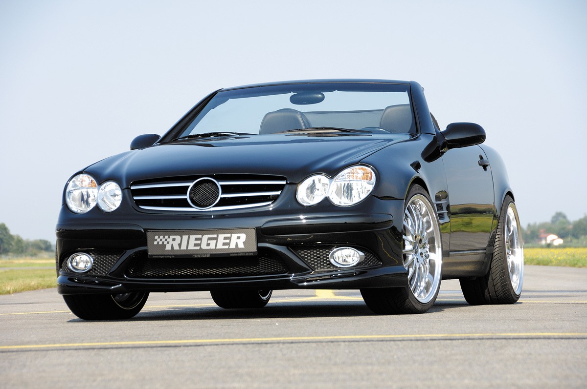 Rieger body kit for serial body SL-Look  Mercedes SLK (R170)