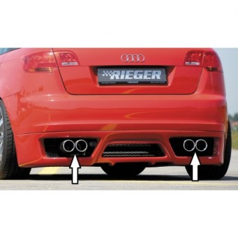 Rieger exhaust silencer Typ 16  1,6l 75/85kW Audi A3 (8P)