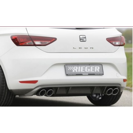 Rieger rear skirt extension Seat Leon (5F)