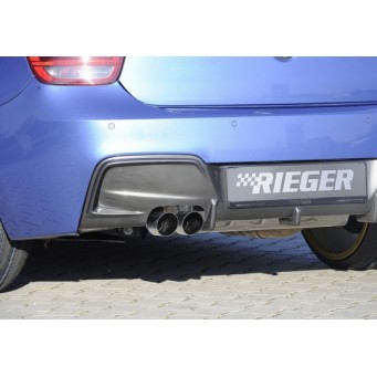 Rieger rear skirt insert BMW 1-series F21  (1K2)