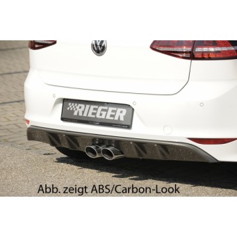 Rieger rear skirt insert VW Golf 7